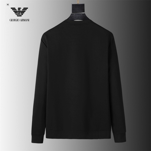 Replica Armani Hoodies Long Sleeved For Men #1240466 $40.00 USD for Wholesale