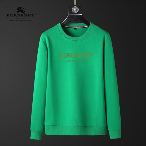 Wholesale Burberry Hoodies Long Sleeved For Men #1240480 $40.00 USD, Wholesale Quality Replica Burberry Hoodies