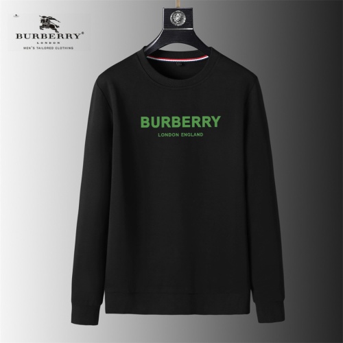 Wholesale Burberry Hoodies Long Sleeved For Men #1240481 $40.00 USD, Wholesale Quality Replica Burberry Hoodies