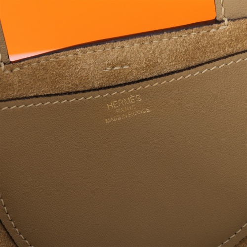 Replica Hermes AAA Quality Handbags In Gold For Women #1240517 $240.00 USD for Wholesale