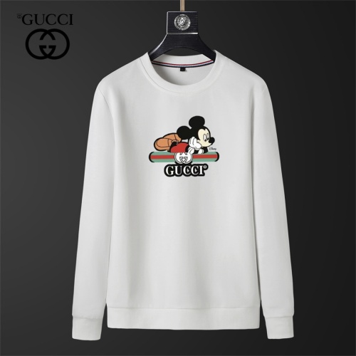 Wholesale Gucci Hoodies Long Sleeved For Men #1240528 $40.00 USD, Wholesale Quality Replica Gucci Hoodies