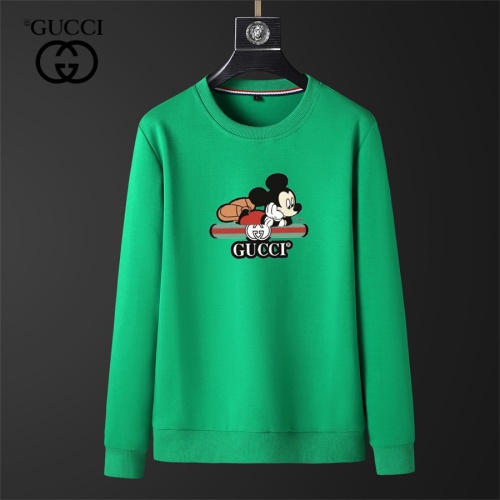 Wholesale Gucci Hoodies Long Sleeved For Men #1240531 $40.00 USD, Wholesale Quality Replica Gucci Hoodies