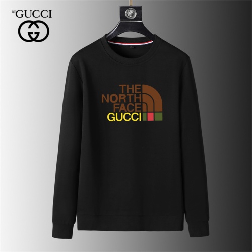 Wholesale Gucci Hoodies Long Sleeved For Men #1240535 $40.00 USD, Wholesale Quality Replica Gucci Hoodies