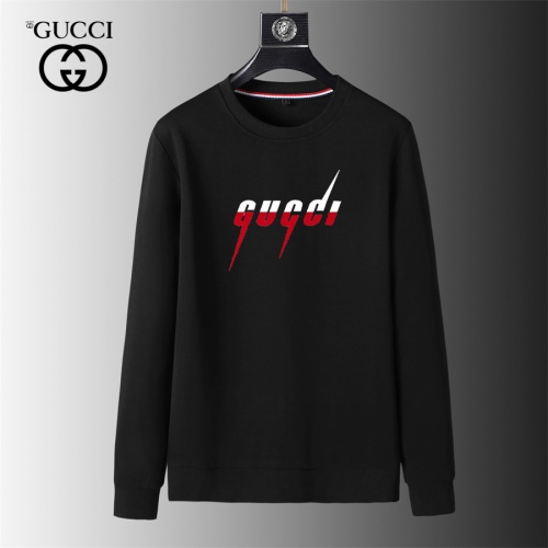 Wholesale Gucci Hoodies Long Sleeved For Men #1240540 $40.00 USD, Wholesale Quality Replica Gucci Hoodies