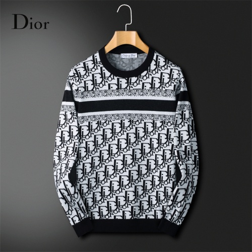 Wholesale Christian Dior Sweaters Long Sleeved For Men #1240552 $52.00 USD, Wholesale Quality Replica Christian Dior Sweaters