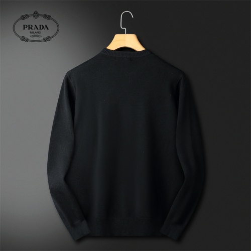 Replica Prada Sweater Long Sleeved For Men #1240560 $52.00 USD for Wholesale