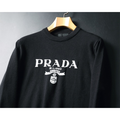 Replica Prada Sweater Long Sleeved For Men #1240560 $52.00 USD for Wholesale