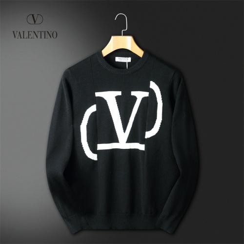 Wholesale Valentino Sweaters Long Sleeved For Men #1240563 $52.00 USD, Wholesale Quality Replica Valentino Sweaters