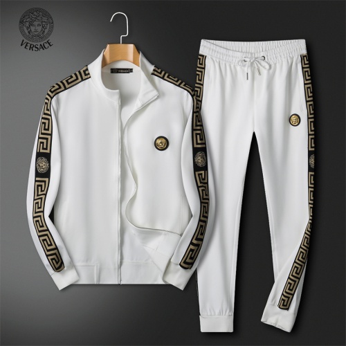 Wholesale Versace Tracksuits Long Sleeved For Men #1240565 $80.00 USD, Wholesale Quality Replica Versace Tracksuits