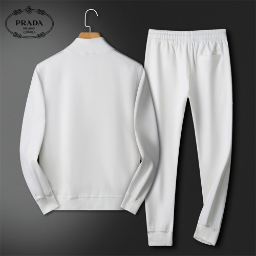 Replica Prada Tracksuits Long Sleeved For Men #1240569 $80.00 USD for Wholesale