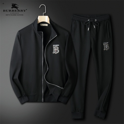 Wholesale Burberry Tracksuits Long Sleeved For Men #1240574 $80.00 USD, Wholesale Quality Replica Burberry Tracksuits