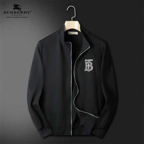 Replica Burberry Tracksuits Long Sleeved For Men #1240574 $80.00 USD for Wholesale