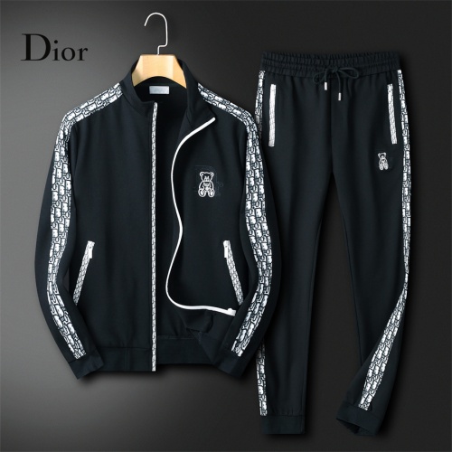 Wholesale Christian Dior Tracksuits Long Sleeved For Men #1240580 $85.00 USD, Wholesale Quality Replica Christian Dior Tracksuits