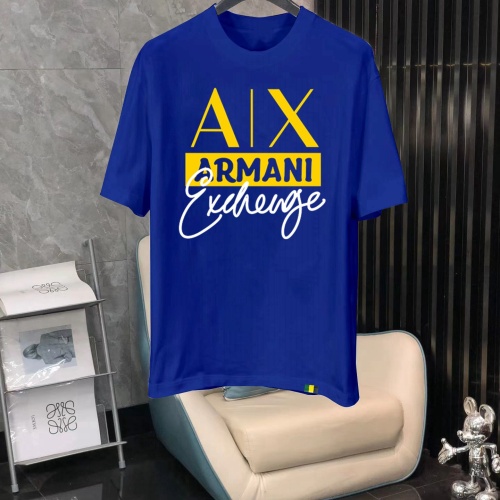 Wholesale Armani T-Shirts Short Sleeved For Men #1240593 $40.00 USD, Wholesale Quality Replica Armani T-Shirts