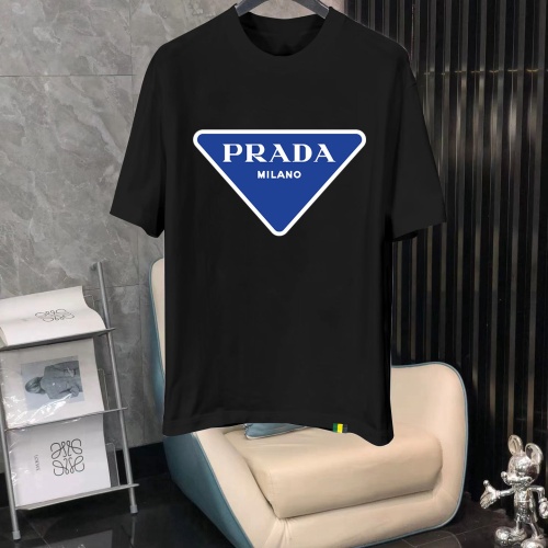 Wholesale Prada T-Shirts Short Sleeved For Men #1240605 $40.00 USD, Wholesale Quality Replica Prada T-Shirts