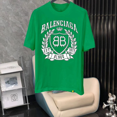 Wholesale Balenciaga T-Shirts Short Sleeved For Men #1240612 $40.00 USD, Wholesale Quality Replica Balenciaga T-Shirts