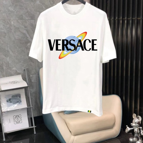 Wholesale Versace T-Shirts Short Sleeved For Men #1240654 $40.00 USD, Wholesale Quality Replica Versace T-Shirts