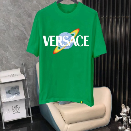 Wholesale Versace T-Shirts Short Sleeved For Men #1240656 $40.00 USD, Wholesale Quality Replica Versace T-Shirts