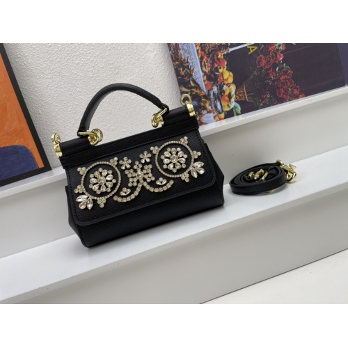 Wholesale Dolce &amp; Gabbana AAA Quality Handbags For Women #1240658 $150.00 USD, Wholesale Quality Replica Dolce &amp; Gabbana AAA Quality Handbags