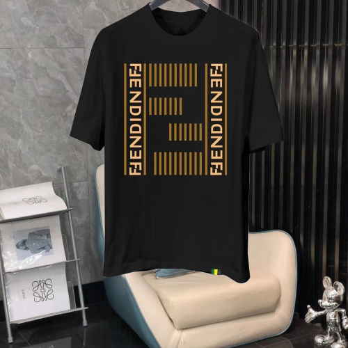 Wholesale Fendi T-Shirts Short Sleeved For Men #1240666 $40.00 USD, Wholesale Quality Replica Fendi T-Shirts