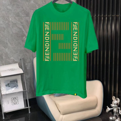 Wholesale Fendi T-Shirts Short Sleeved For Men #1240668 $40.00 USD, Wholesale Quality Replica Fendi T-Shirts