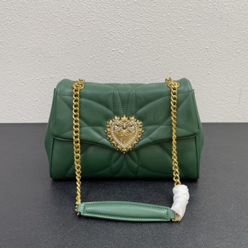 Wholesale Dolce &amp; Gabbana AAA Quality Shoulder Bags For Women #1240718 $155.00 USD, Wholesale Quality Replica Dolce &amp; Gabbana AAA Quality Shoulder Bags