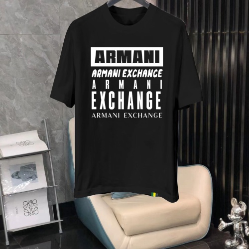 Wholesale Armani T-Shirts Short Sleeved For Men #1240731 $40.00 USD, Wholesale Quality Replica Armani T-Shirts