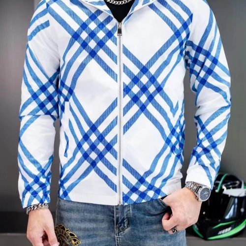 Wholesale Burberry Jackets Long Sleeved For Men #1240735 $60.00 USD, Wholesale Quality Replica Burberry Jackets