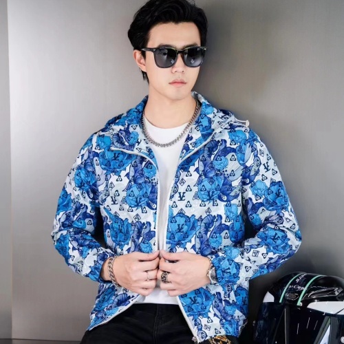 Replica Louis Vuitton LV Jackets Long Sleeved For Men #1240749 $60.00 USD for Wholesale