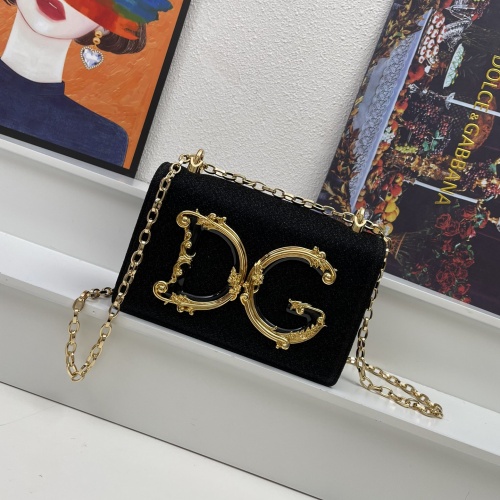 Wholesale Dolce &amp; Gabbana D&amp;G AAA Quality Messenger Bags For Women #1240751 $150.00 USD, Wholesale Quality Replica Dolce &amp; Gabbana D&amp;G AAA Quality Messenger Bags