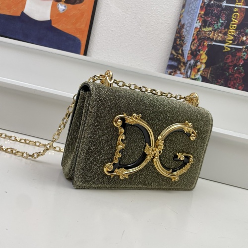 Replica Dolce & Gabbana D&G AAA Quality Messenger Bags For Women #1240753 $150.00 USD for Wholesale