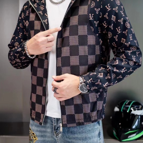 Replica Louis Vuitton LV Jackets Long Sleeved For Men #1240755 $60.00 USD for Wholesale