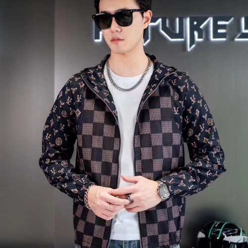 Replica Louis Vuitton LV Jackets Long Sleeved For Men #1240755 $60.00 USD for Wholesale