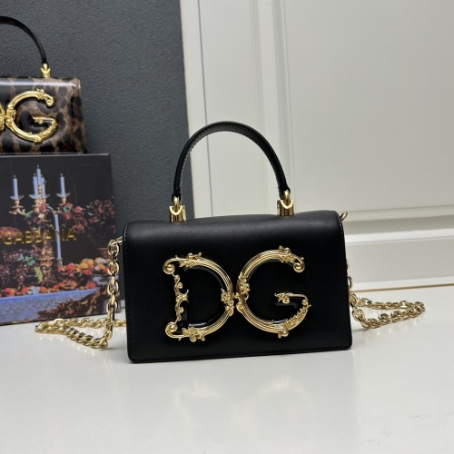 Wholesale Dolce &amp; Gabbana D&amp;G AAA Quality Messenger Bags For Women #1240767 $158.00 USD, Wholesale Quality Replica Dolce &amp; Gabbana D&amp;G AAA Quality Messenger Bags