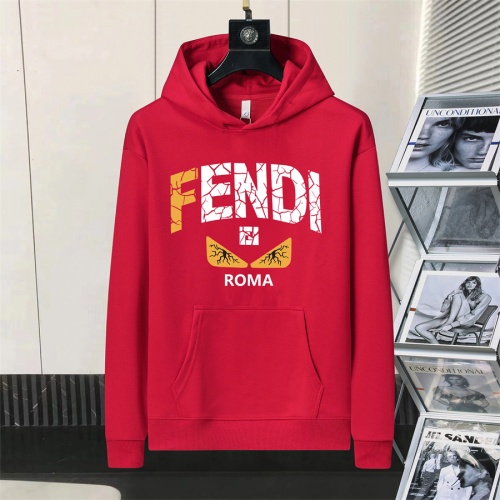 Wholesale Fendi Hoodies Long Sleeved For Men #1240778 $52.00 USD, Wholesale Quality Replica Fendi Hoodies