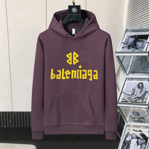 Wholesale Balenciaga Hoodies Long Sleeved For Men #1240785 $52.00 USD, Wholesale Quality Replica Balenciaga Hoodies