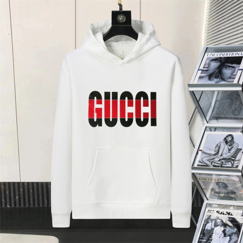 Wholesale Gucci Hoodies Long Sleeved For Men #1240796 $52.00 USD, Wholesale Quality Replica Gucci Hoodies