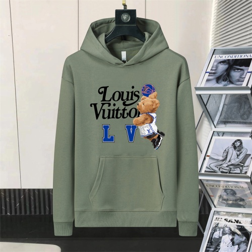 Wholesale Louis Vuitton LV Hoodies Long Sleeved For Men #1240820 $52.00 USD, Wholesale Quality Replica Louis Vuitton LV Hoodies