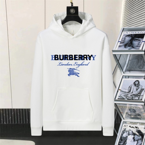 Wholesale Burberry Hoodies Long Sleeved For Men #1240823 $52.00 USD, Wholesale Quality Replica Burberry Hoodies