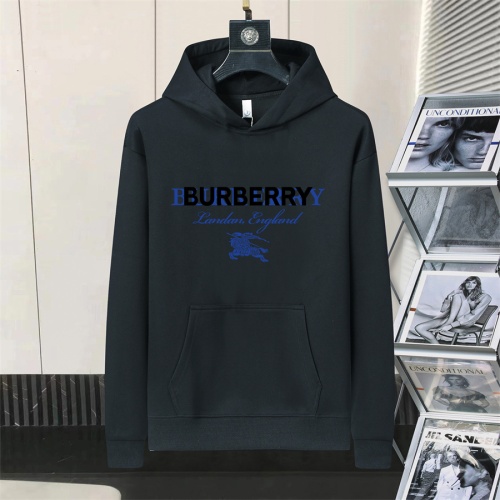 Wholesale Burberry Hoodies Long Sleeved For Men #1240824 $52.00 USD, Wholesale Quality Replica Burberry Hoodies