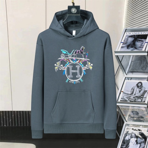 Wholesale Hermes Hoodies Long Sleeved For Men #1240835 $52.00 USD, Wholesale Quality Replica Hermes Hoodies