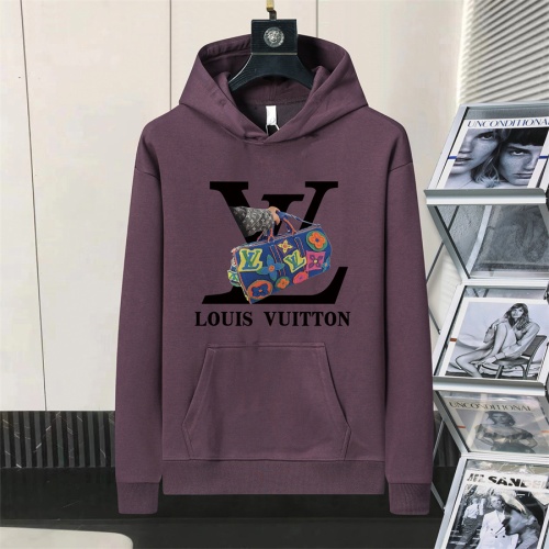 Wholesale Louis Vuitton LV Hoodies Long Sleeved For Men #1240858 $52.00 USD, Wholesale Quality Replica Louis Vuitton LV Hoodies