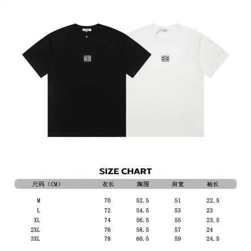 Replica LOEWE T-Shirts Short Sleeved For Men #1240922 $38.00 USD for Wholesale