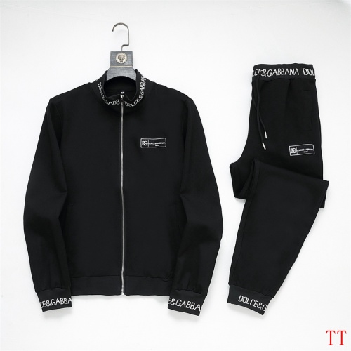 Wholesale Dolce &amp; Gabbana D&amp;G Tracksuits Long Sleeved For Men #1240989 $96.00 USD, Wholesale Quality Replica Dolce &amp; Gabbana D&amp;G Tracksuits