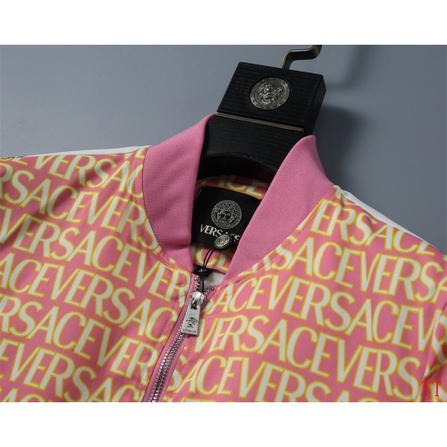 Replica Versace Jackets Long Sleeved For Men #1241004 $56.00 USD for Wholesale