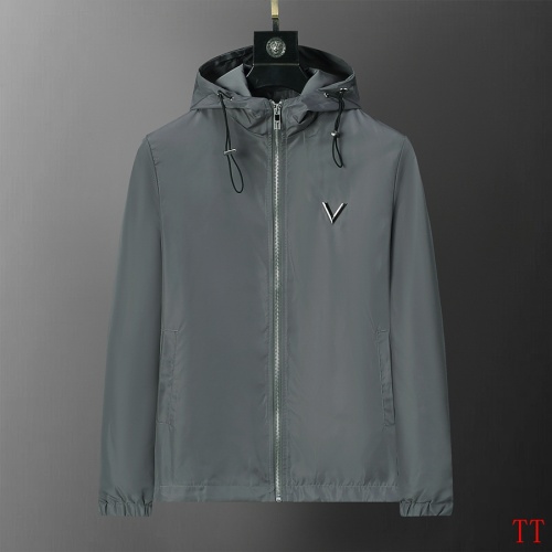 Wholesale Valentino Jackets Long Sleeved For Men #1241009 $56.00 USD, Wholesale Quality Replica Valentino Jackets