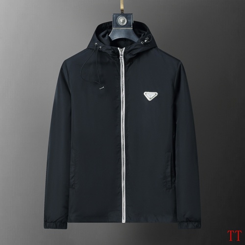 Wholesale Prada Jackets Long Sleeved For Men #1241080 $56.00 USD, Wholesale Quality Replica Prada Jackets