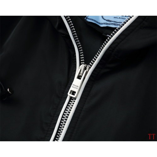 Replica Prada Jackets Long Sleeved For Men #1241080 $56.00 USD for Wholesale