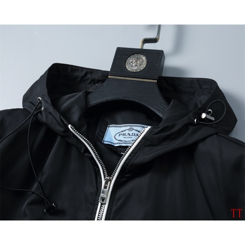 Replica Prada Jackets Long Sleeved For Men #1241080 $56.00 USD for Wholesale