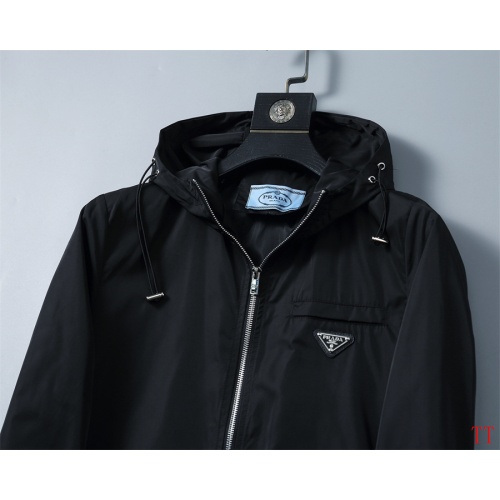 Replica Prada Jackets Long Sleeved For Men #1241081 $56.00 USD for Wholesale